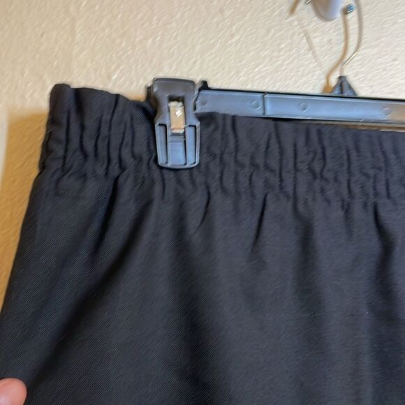 J. Crew Factory Wool Blend pull on mini skirt black size 2 - Picture 3 of 6